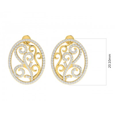 earrings diamond celeste